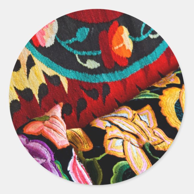 Mexiko, San Miguel de Allende Runder Aufkleber (Vorderseite)