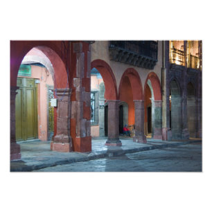 Mexiko, San Miguel de Allende, The Jardin, Fotodruck