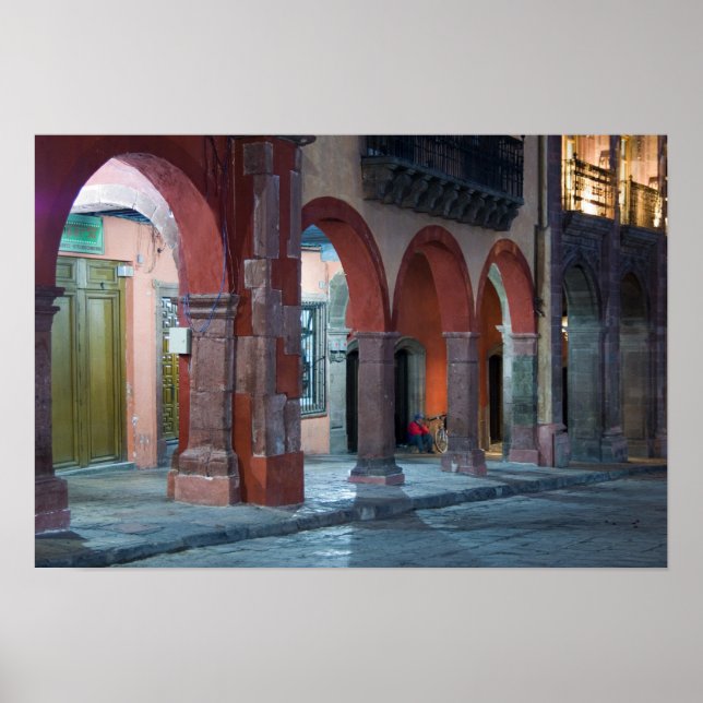 Mexiko, San Miguel de Allende, The Jardin, Poster (Vorne)