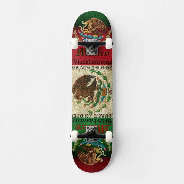 MEXIKO SKATEBOARD OR DIE! (Vorderseite)