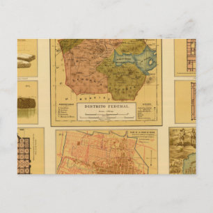 Mexiko-Stadt 2 Postkarte