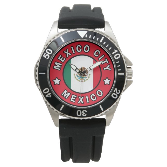 Mexiko-Stadt Armbanduhr (Vorderseite)