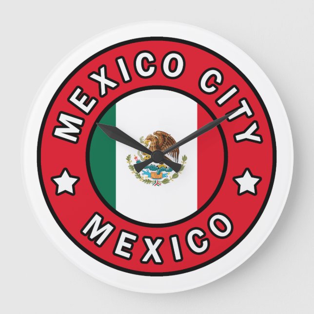 Mexiko-Stadt Große Wanduhr (Vorderseite)