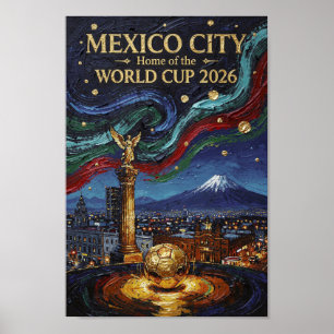 Mexiko-Stadt Poster