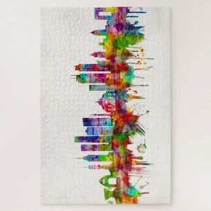 Mexiko-Stadt - Skyline Puzzle