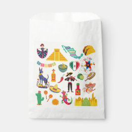 Mexiko-Symbole Geschenktütchen