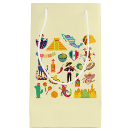 Mexiko-Symbole Kleine Geschenktüte