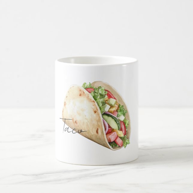 Mexiko-Taco Kaffeetasse (Mittel)