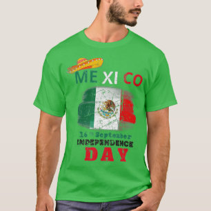 Mexiko Tag der Unabhängigkeit 2022 Fiesta Mexikane T-Shirt