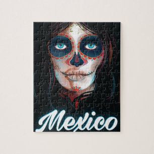 Mexiko-Tag des Poster zum Toten Urlaub Puzzle