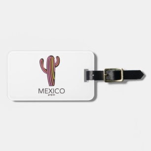 Mexiko - Tasse "Go by Air" Gepäckanhänger
