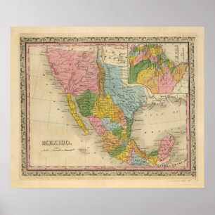 Mexiko, Texas Poster