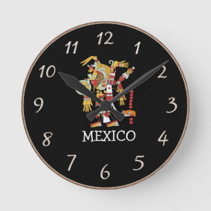 Mexiko-Uhr Runde Wanduhr