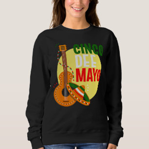 Mexiko Unabhängigkeit De Mayo Cinco glücklich Mexi Sweatshirt