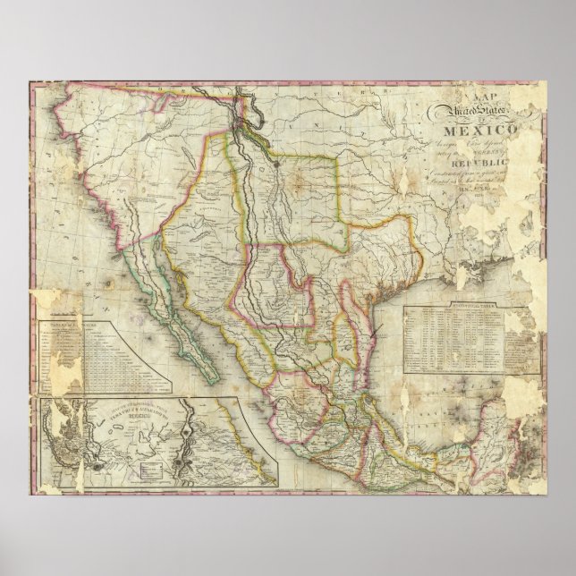 Mexiko und die Vereinigten Staaten 2 Poster (Vorne)