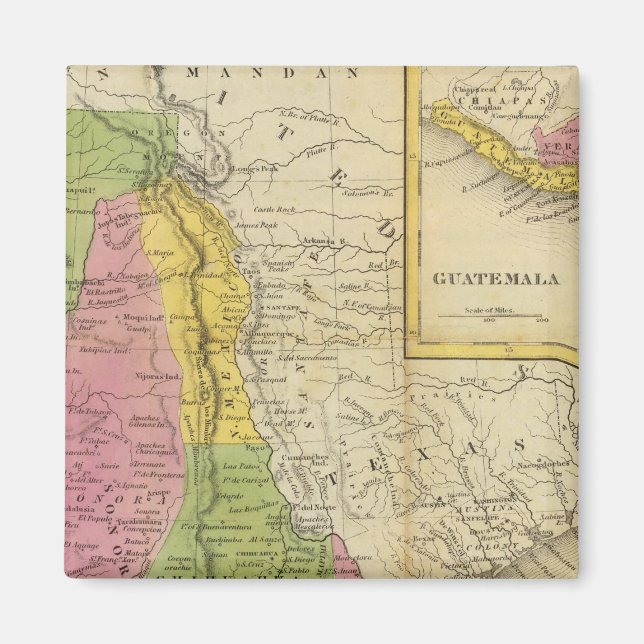 Mexiko und Guatemala 2 Magnet (Vorne)