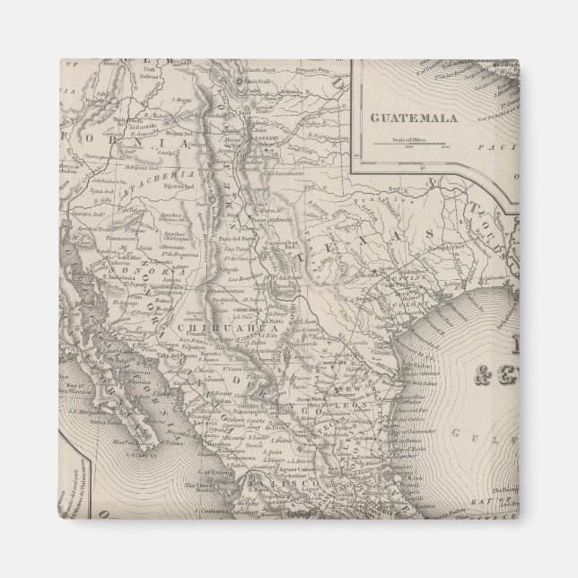 Mexiko und Guatemala Magnet (Vorne)