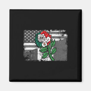 Mexiko - US-Flagge mexikanische Flagge Amerikanisc Magnet
