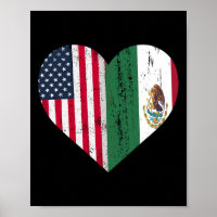 Mexiko USA Flaggenpatriot mexikanische Flagge Amer