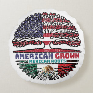 Mexiko USA USA USA USA USA Staaten Tree Rundes Kissen