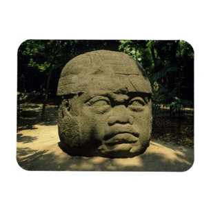Mexiko, Villahermosa, riesiger Olmec-Kopf, La Vent Magnet