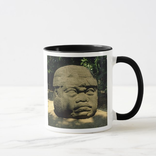 Mexiko, Villahermosa, riesiger Olmec-Kopf, La Vent Tasse (Rechts)