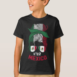 Mexiko Vintag mexikanischer Flaggenpreis - Jersey  T-Shirt