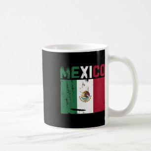 Mexiko Vintage Mexikanische Flagge Stolz Hut Kaffeetasse