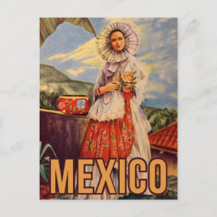 Mexiko Vintage Reise Postkarte