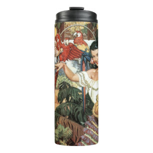 Mexiko Vintage-Reise-Tumbler Thermosbecher