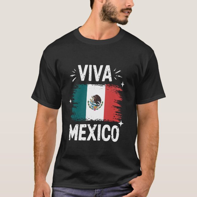 Mexiko Viva Mexiko T-Shirt (Vorderseite)