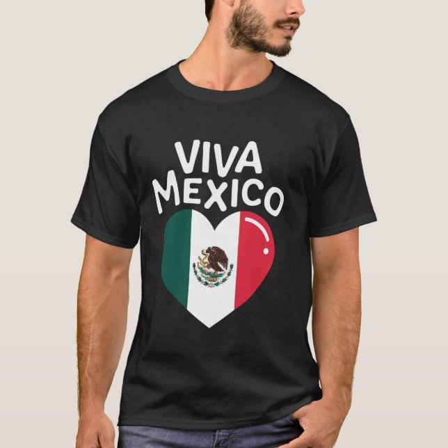 Mexiko Viva Mexiko T-Shirt (Vorderseite)