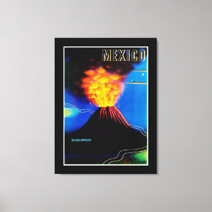 Mexiko ~ Volcan Paricutin Leinwanddruck