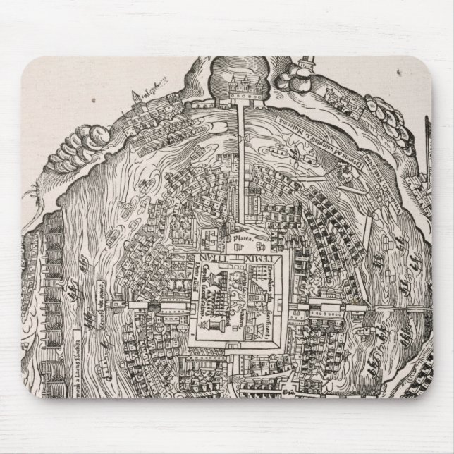 Mexiko vor der Eroberung Mousepad (Vorne)