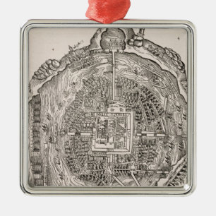 Mexiko vor der Eroberung Ornament Aus Metall