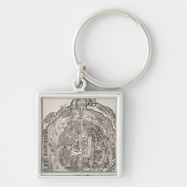 Mexiko vor der Eroberung Schlüsselanhänger (Vorne)