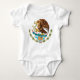 Mexiko-Wappen - Flagge Mexikos Baby Strampler (Vorderseite)