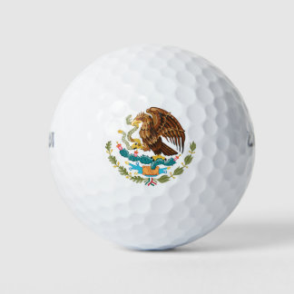 Mexiko-Wappen - Flagge Mexikos Golfball