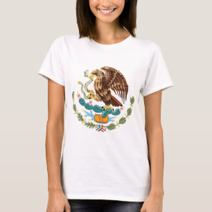 Mexiko-Wappen Ladys Petite T - Shirt