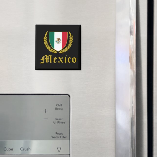 Mexiko-Wappen Magnet (In Situ (Kühlschrank))