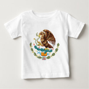 Mexiko-Wappen Säugling T - Shirt