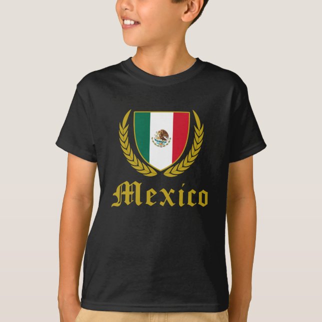 Mexiko-Wappen T-Shirt (Vorderseite)