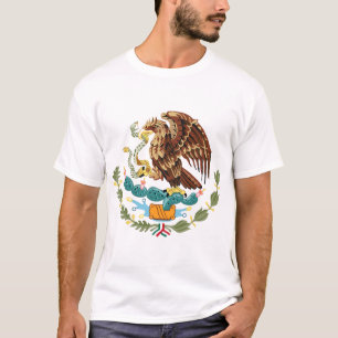 Mexiko-Wappen - T - Shirt der Männer