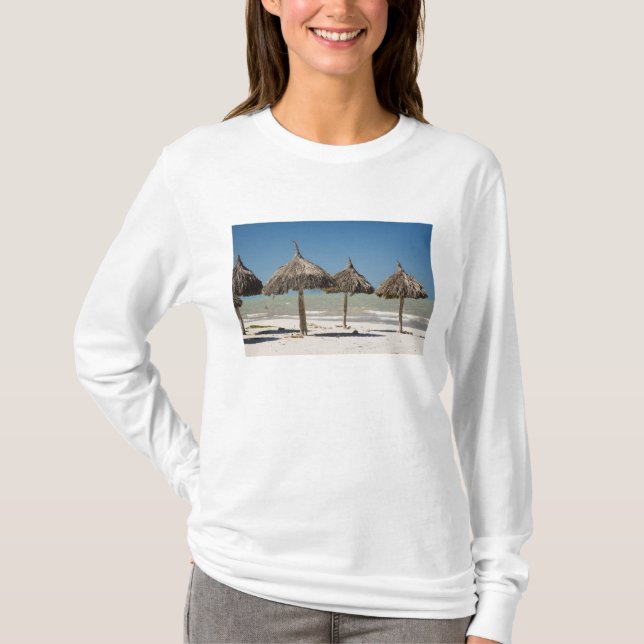 Mexiko, Yucatan Halbinsel, Progreso. Schlag T-Shirt (Vorderseite)