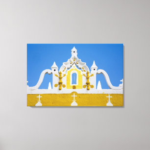 Mexiko, Yucatan, Izamal. Das Franziskanerkloster 3 Leinwanddruck