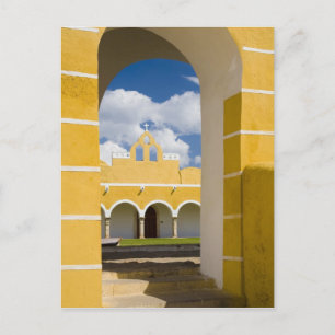 Mexiko, Yucatan, Izamal. Franziskanerkloster 2 Postkarte