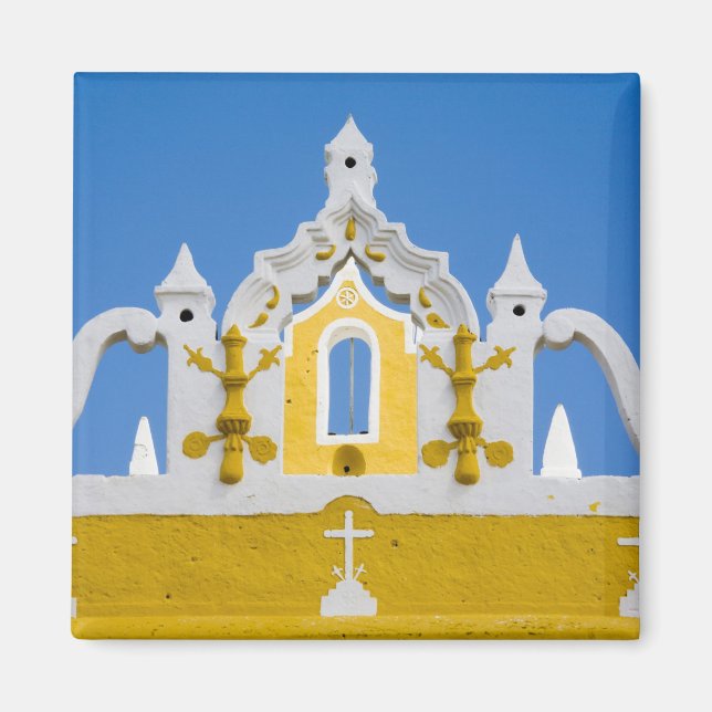 Mexiko, Yucatan, Izamal. Franziskanerkloster 3 Magnet (Vorne)