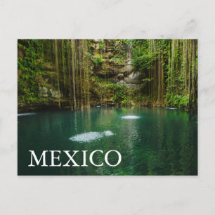 Mexiko, Yucatan, Landschaftlicher See Postkarte