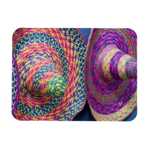 Mexiko, Yucatan, Merida, traditionell gewebt Magnet