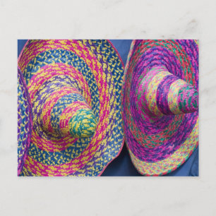 Mexiko, Yucatan, Merida, traditionelles Gewebe Postkarte